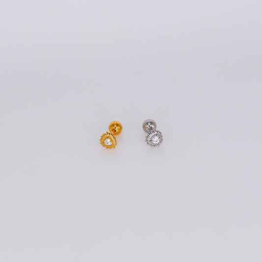 Piercing Aço Inoxidável Coração