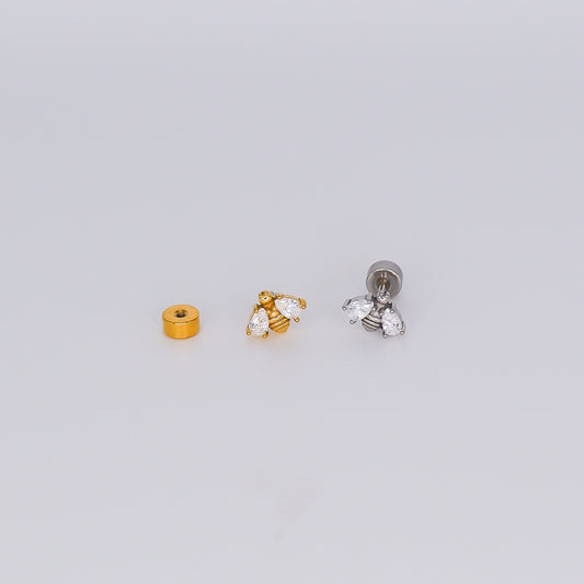 Piercing Aço Inoxidável Abelha