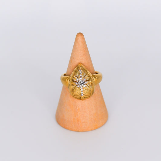 Anel Gota e Estrela