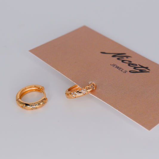 Argola Hipoalergénica Triângulos