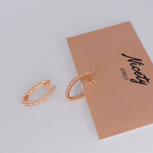 Argola Hipoalergénica Oval