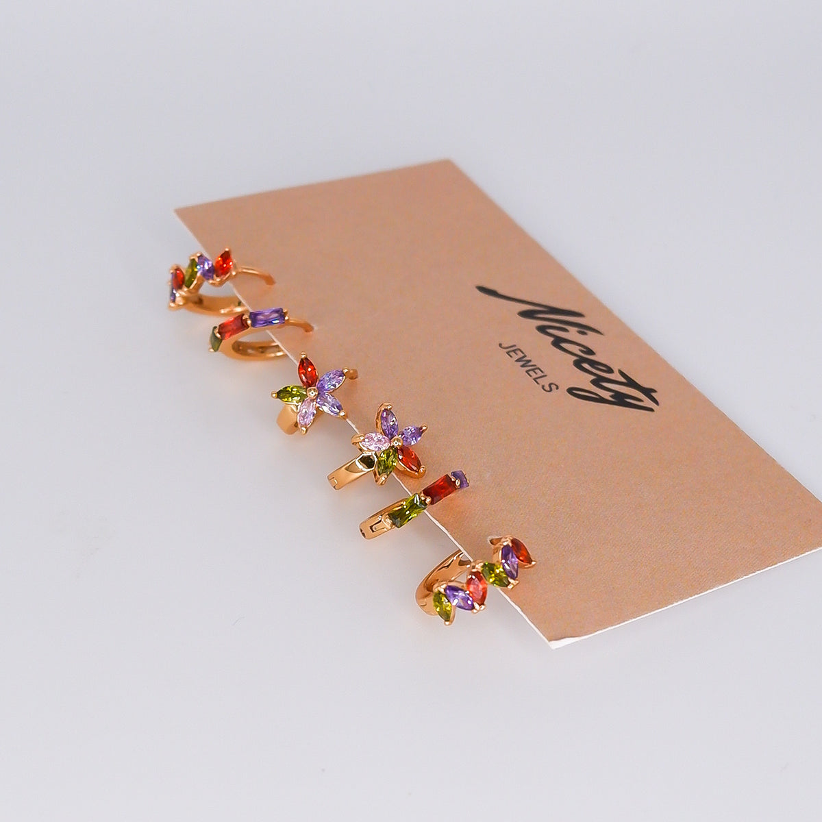 Pack Argolas Hipoalergénica Coloridas
