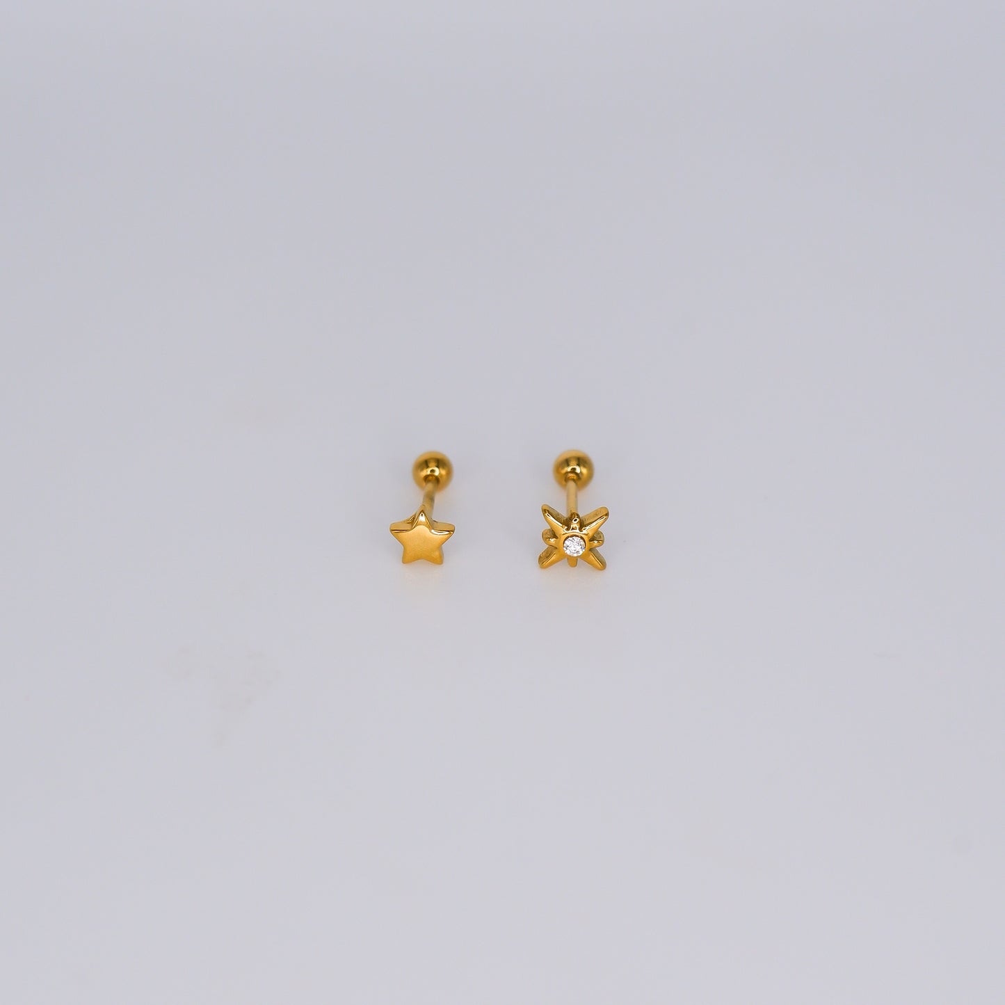 Piercing Aço Inoxidável Estrelas