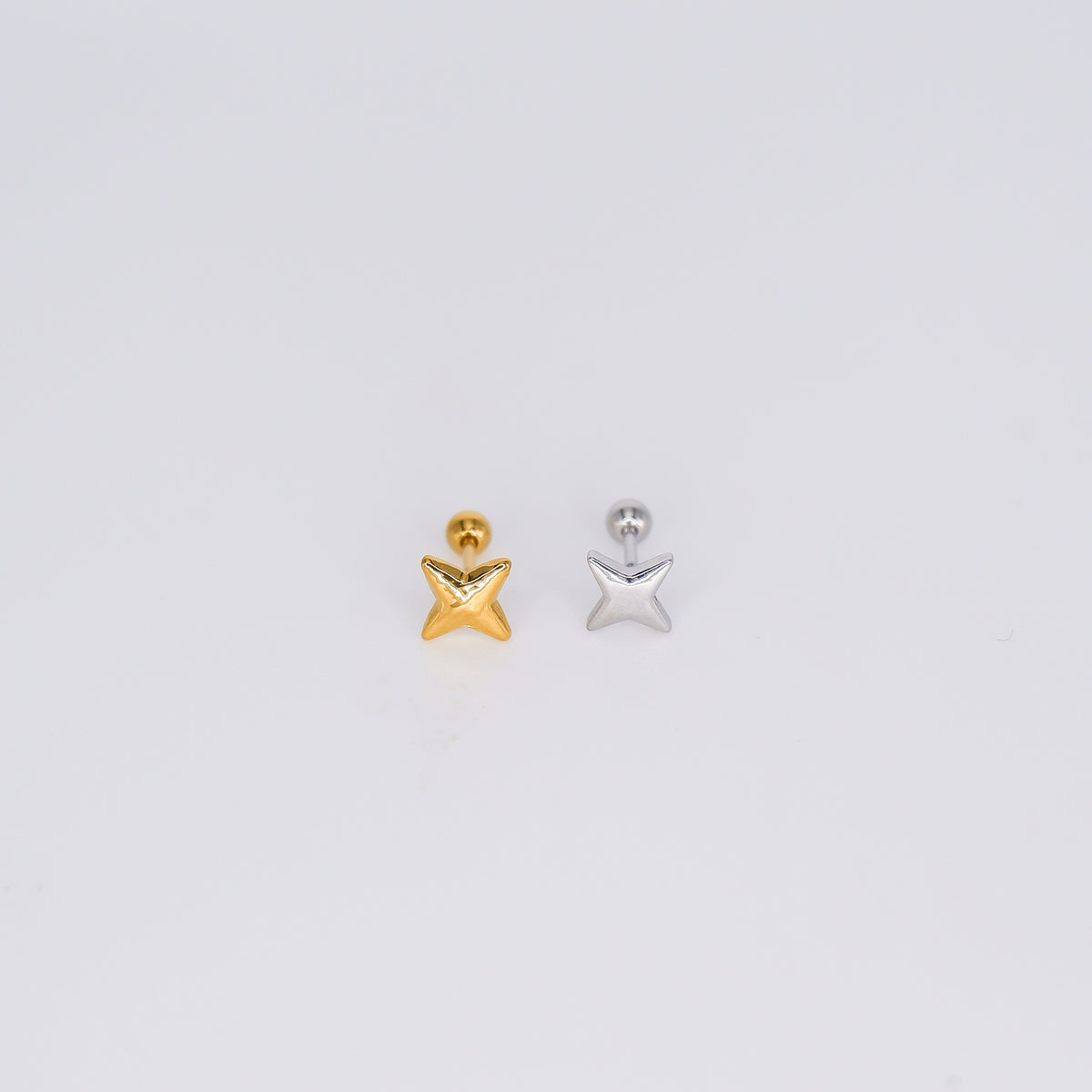 Piercing Aço Inoxidável Estrelas