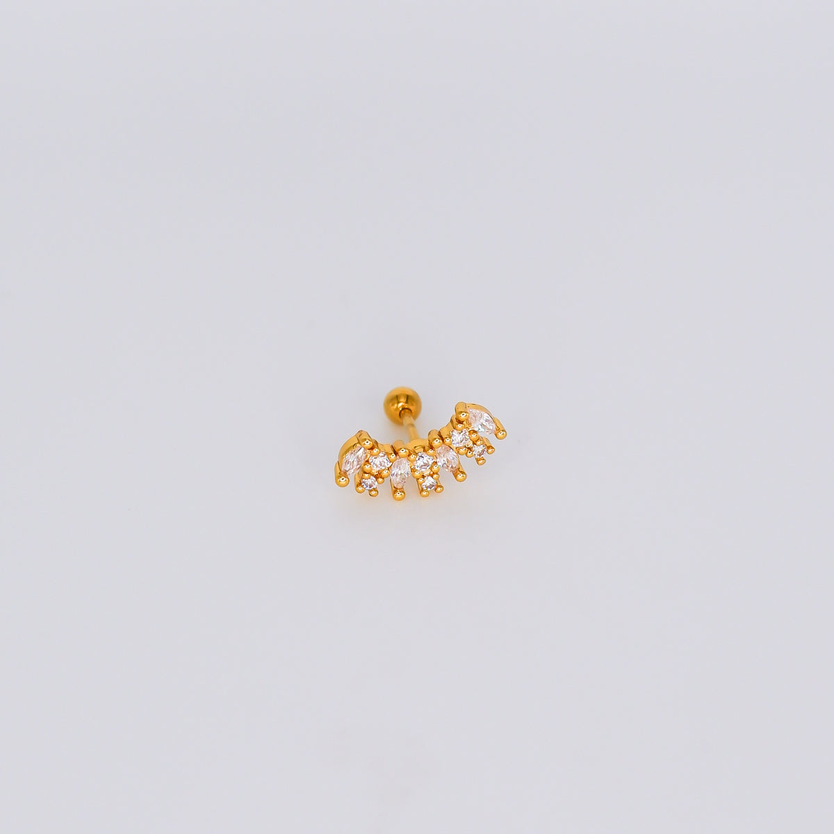 Piercing Aço Inoxidável Curvo