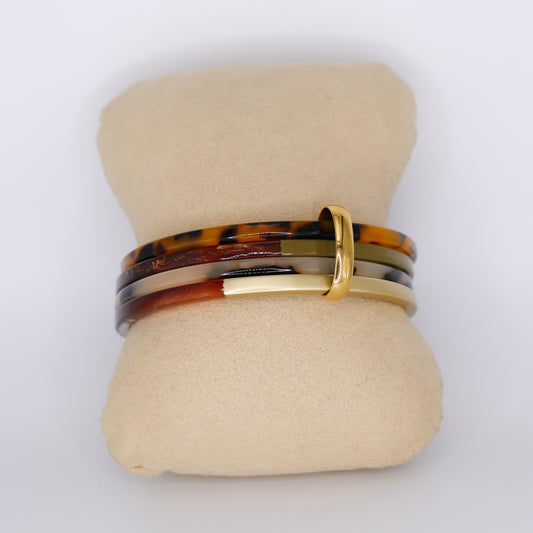 Escrava 4 Pulseiras unidas
