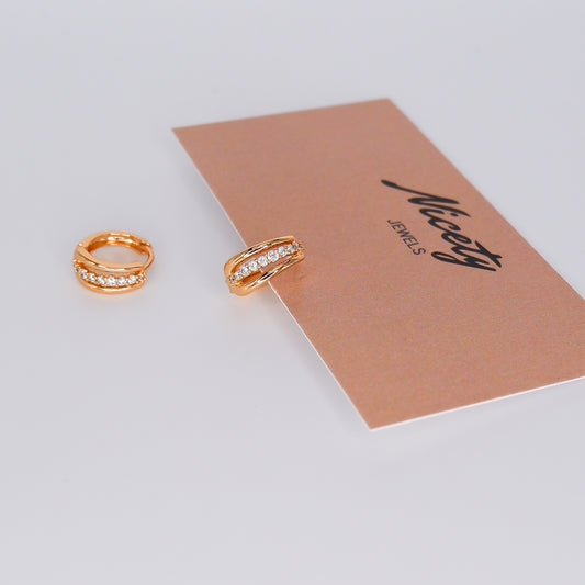 Argola Hipoalergénica 3 Fios