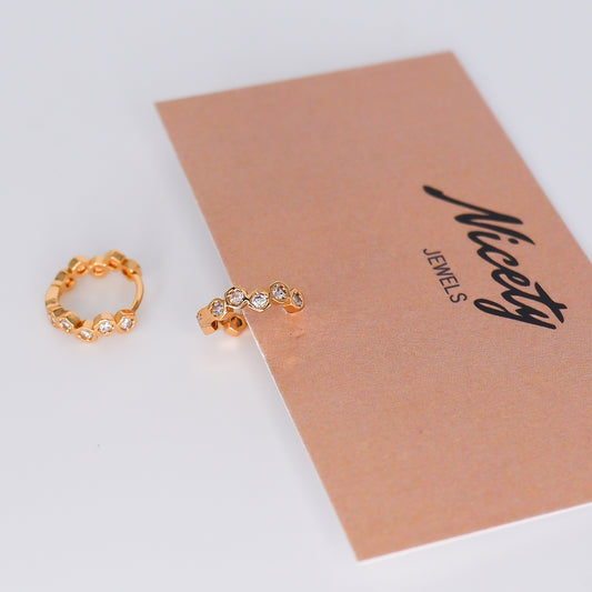 Argola Hipoalergénica Bolas