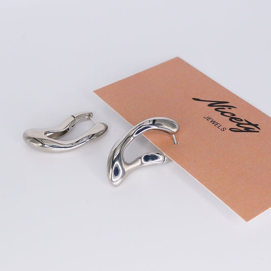 Argola S925 Prateada