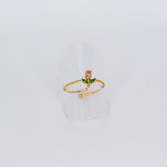 Anel Ajustável Tulipa