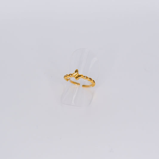 Anel Ajustável Borboleta