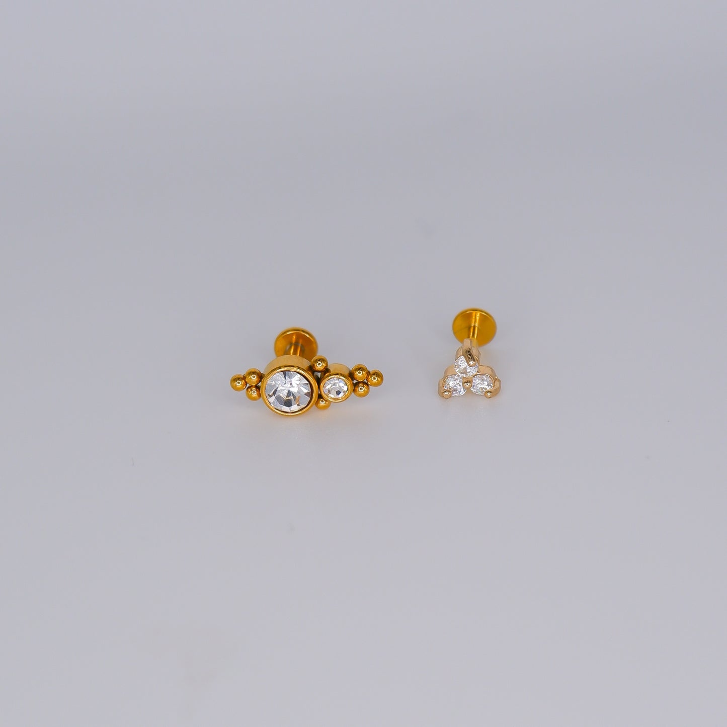 Piercings Achatados