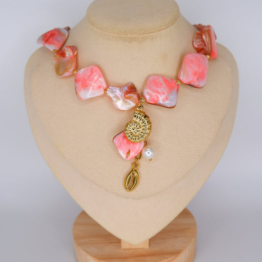 Colar Mar Rosa