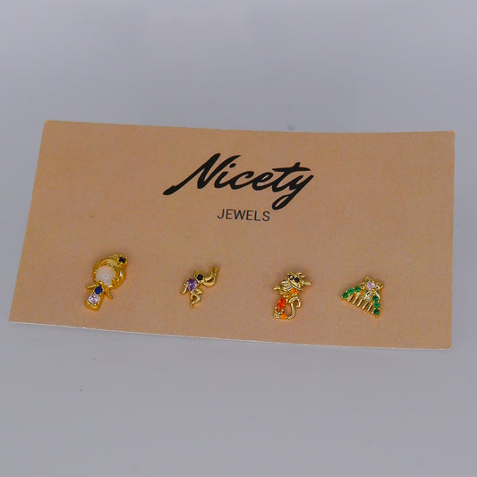 Pack Dourado S925 Mulan