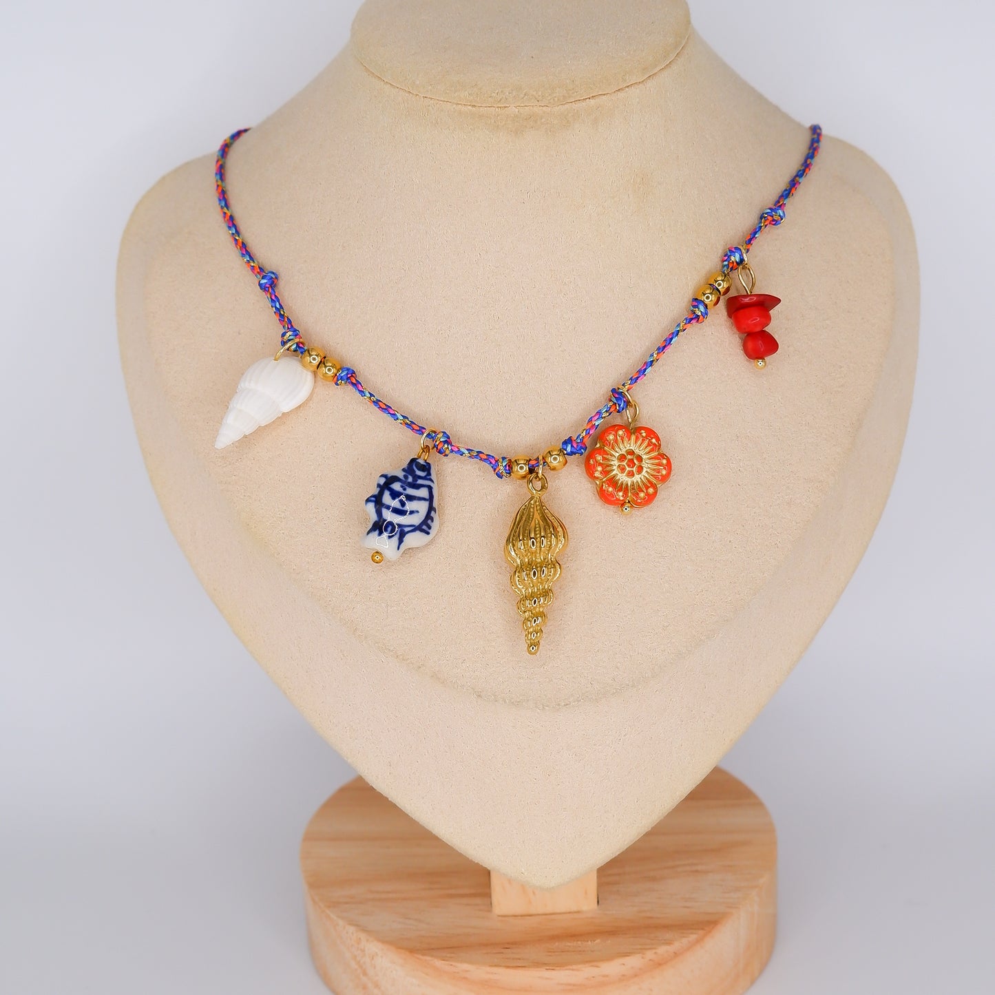 Colar Pendentes Mar