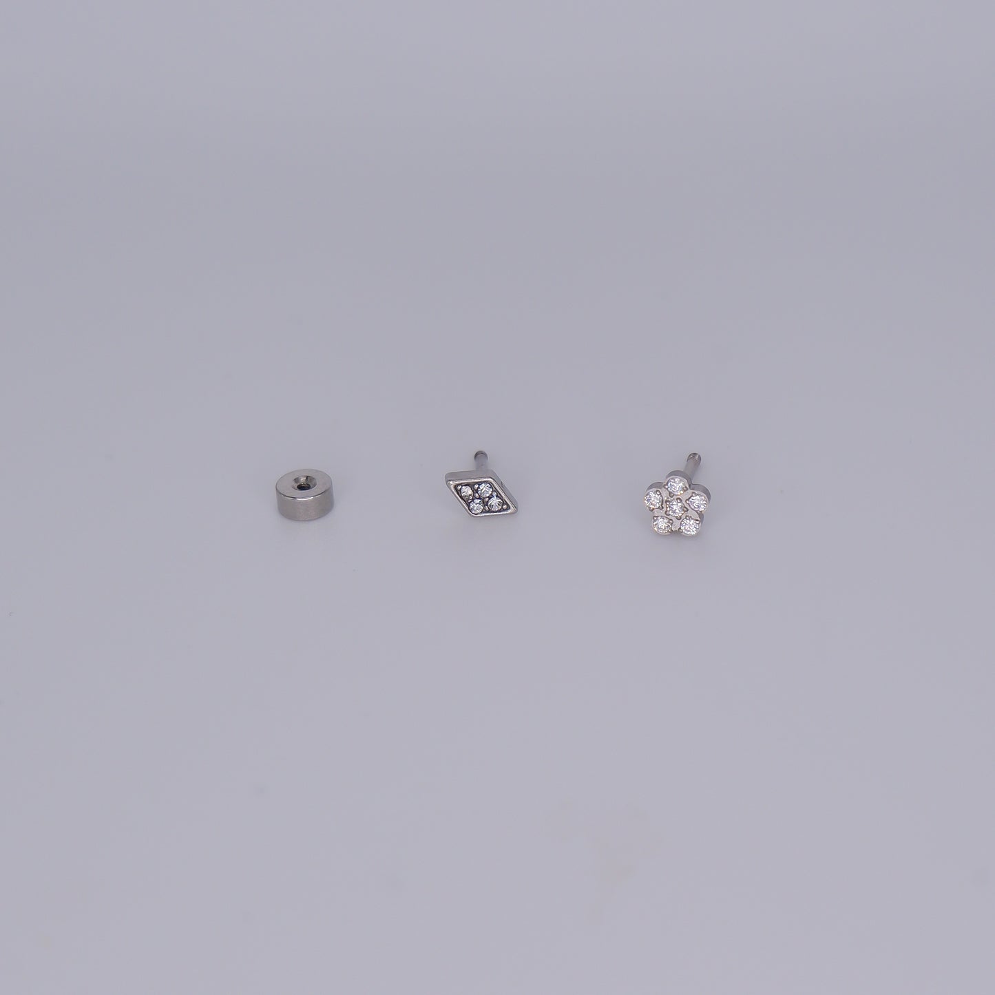 Piercing aperta atrás Prateado