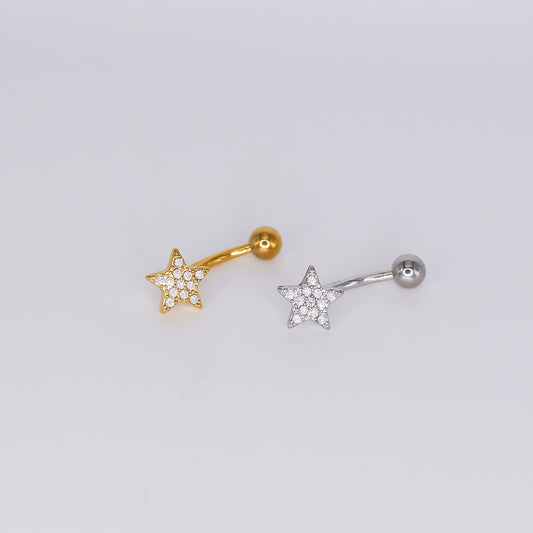 Piercing Umbigo Estrela