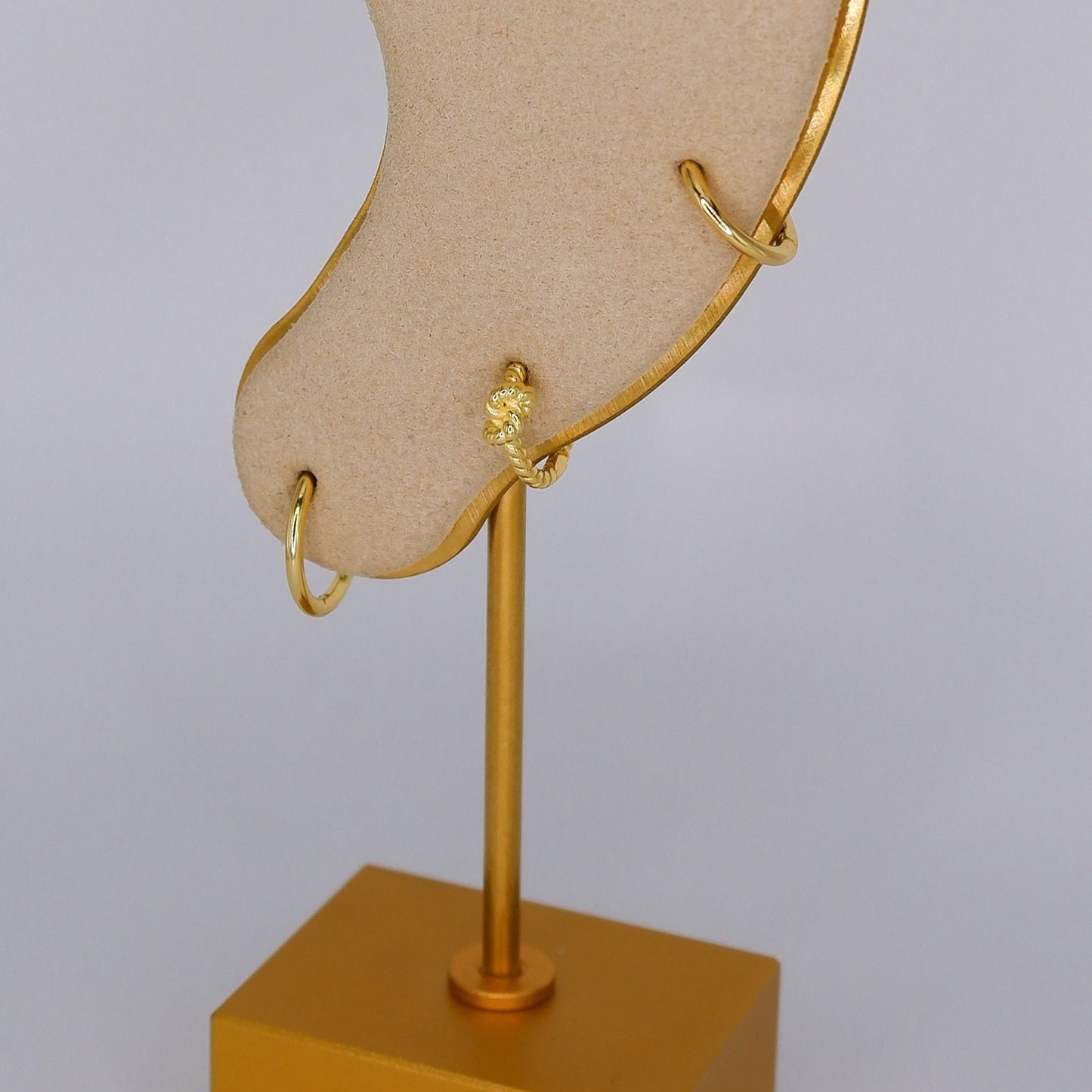 Argola S925 Dourada