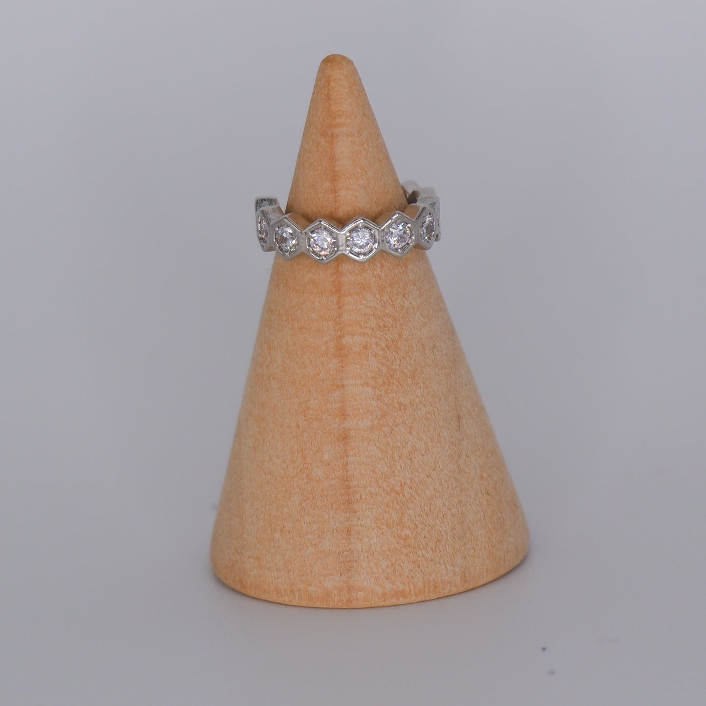Earcuff Prateada Colmeia
