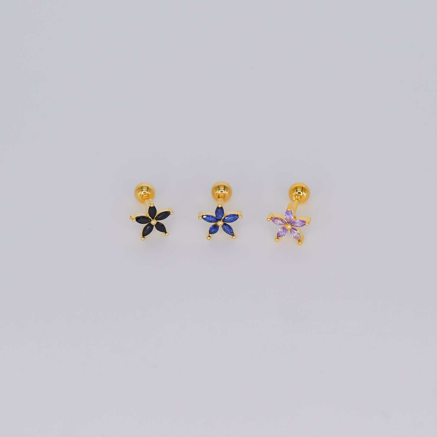 Piercing Bolinha Flores