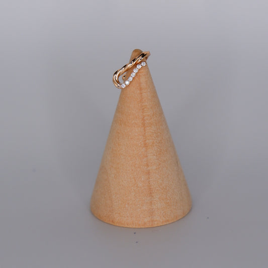 Earcuff Hipoalergénica Brilhantes