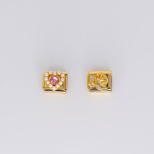 Peça Coração e Rosa