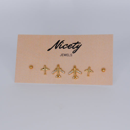 Pack Dourado Aviões