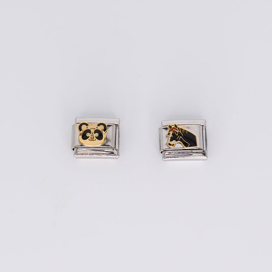 Peça Panda e Cavalo