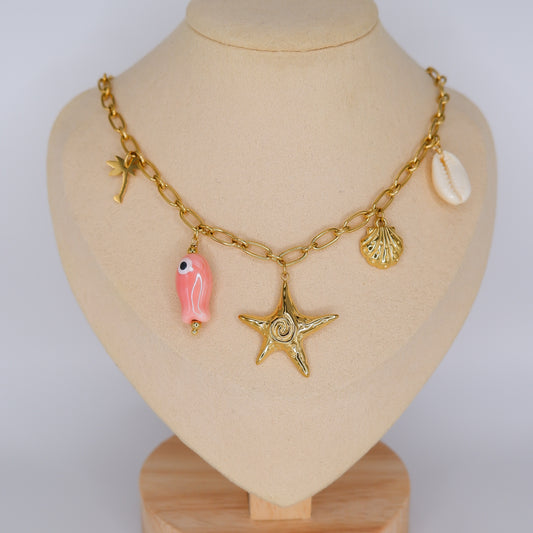 Colar com Estrela do Mar