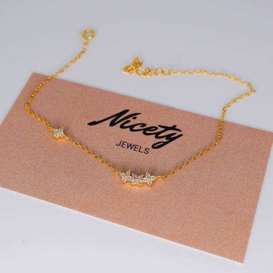 Pulseira S925 Flores