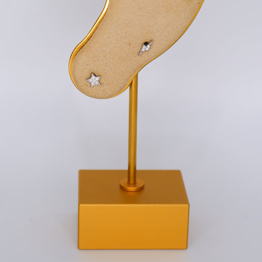 Brinco Espeto Individual Prateado S925