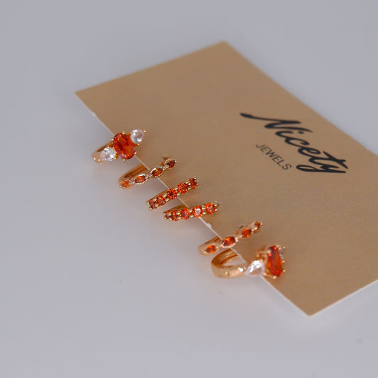 Pack Dourado Laranja