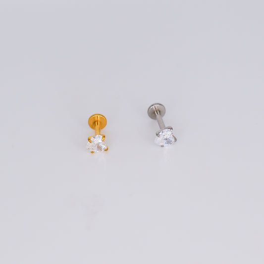 Piercing Achatado Coração