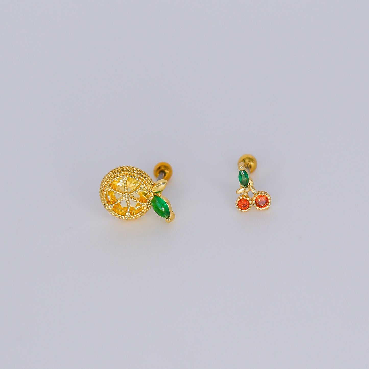 Piercing aperta atrás Limão e Cereja