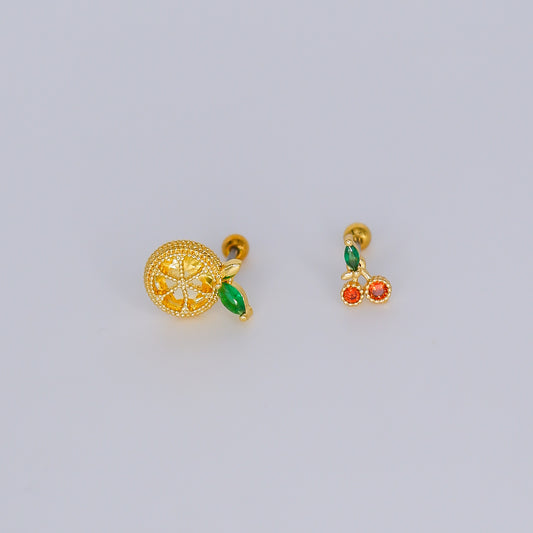 Piercing aperta atrás Limão e Cereja