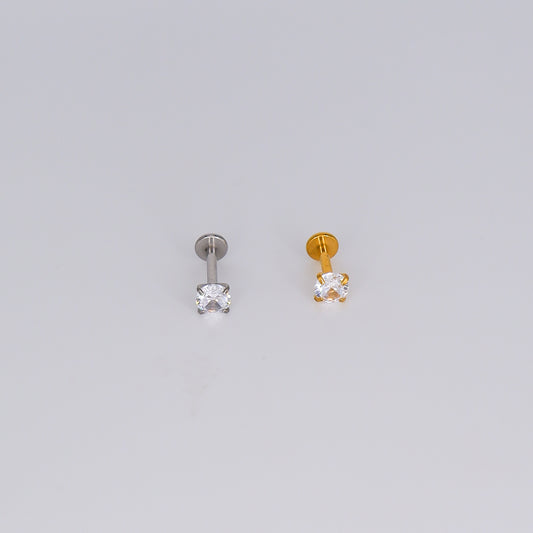 Piercing Achatado Brilhante