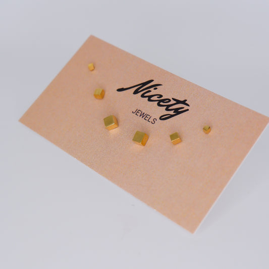 Pack Dourado Quadrados