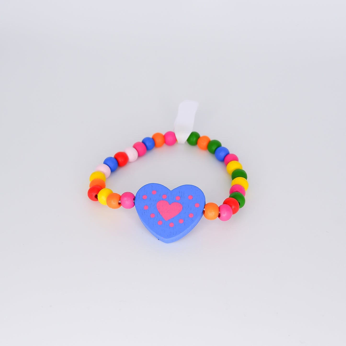 Pulseira Colorida com Coração
