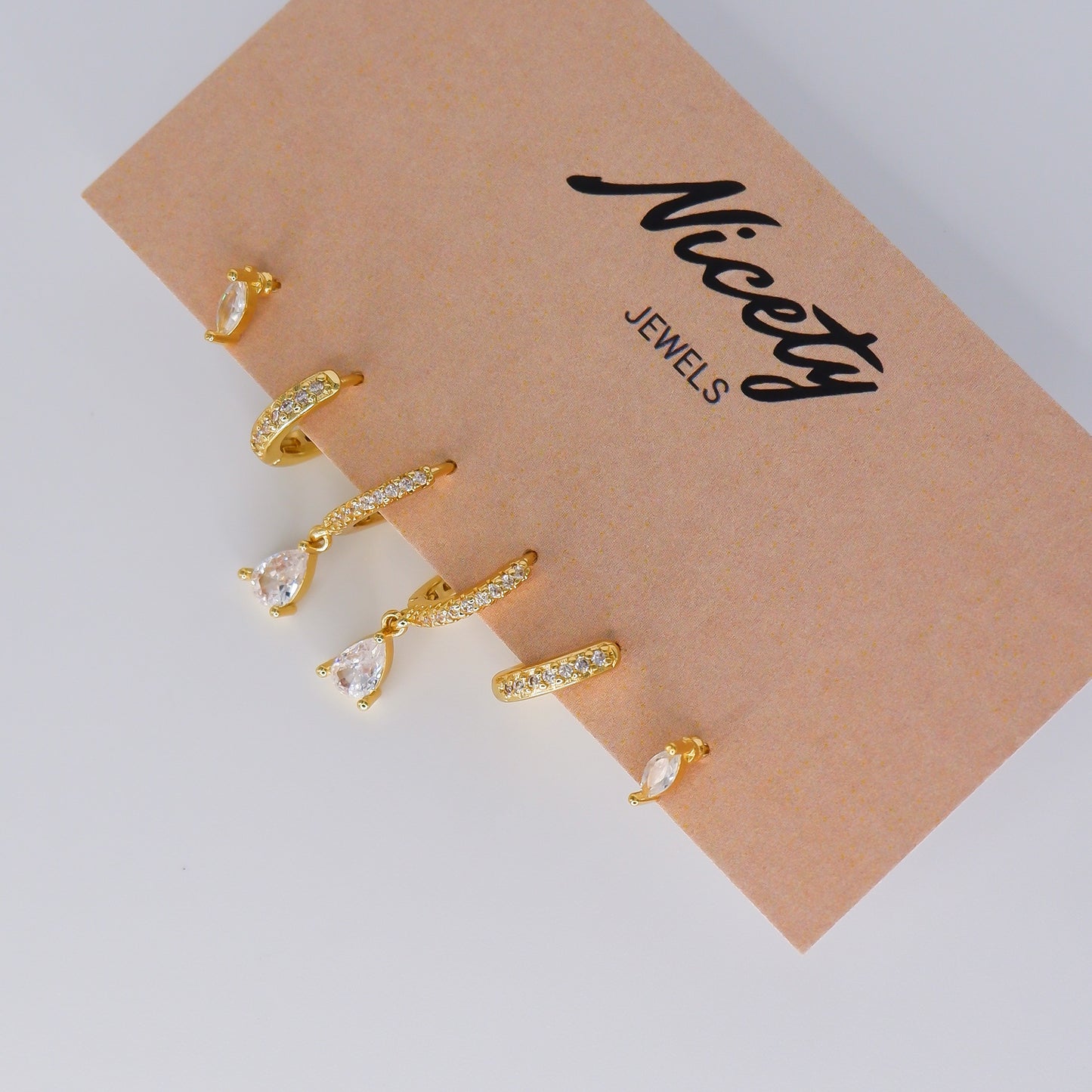 Pack Dourado e Transparente