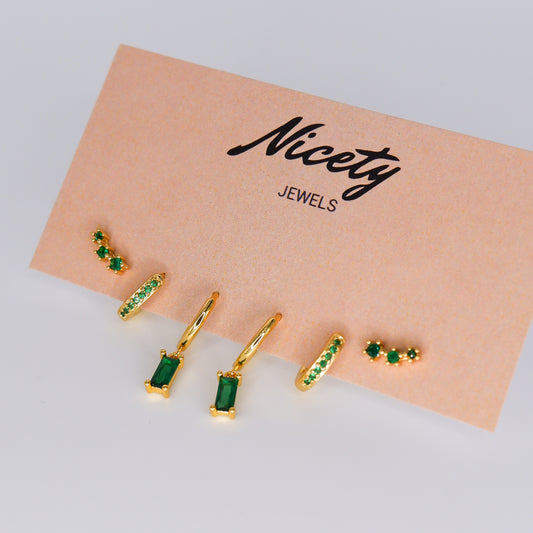 Pack Dourado e Verde