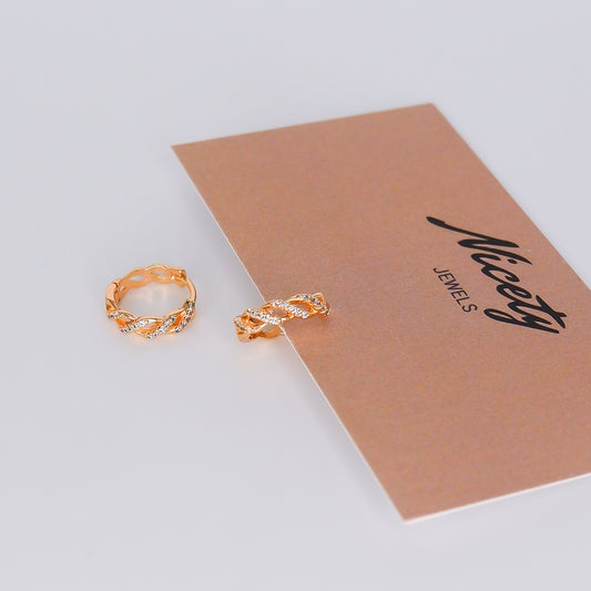 Argola Hipoalergénica Trança