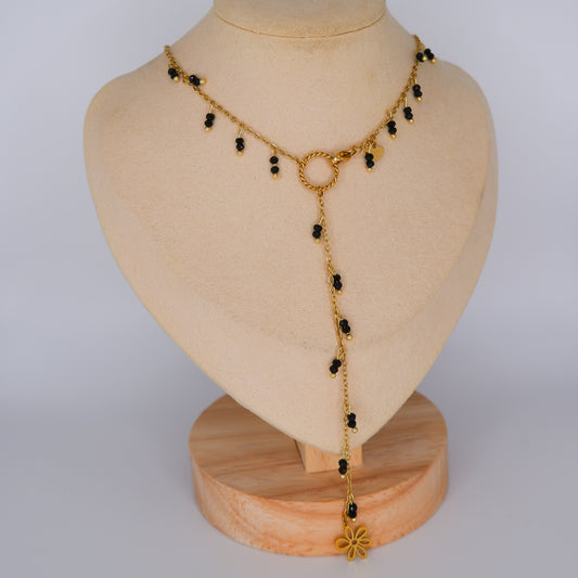Colar Pedras com Pendente