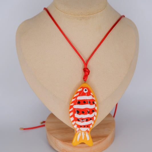 Colar Peixe Vermelho