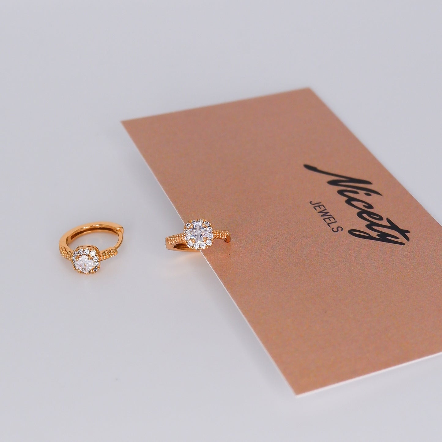 Argola Hipoalergénica 1 Brilho Grande