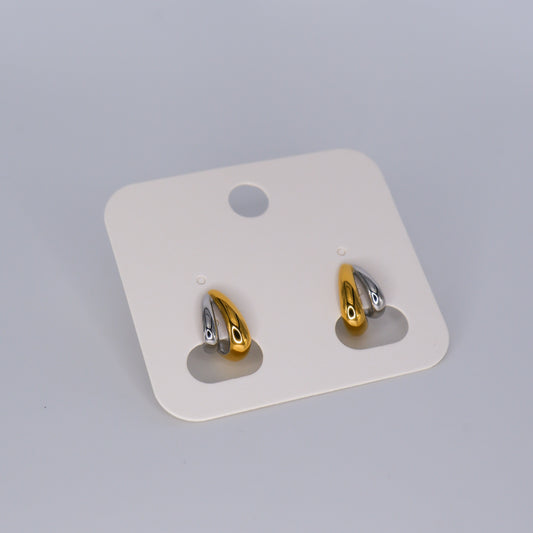 Brinco de Espeto Gotas Bicolor