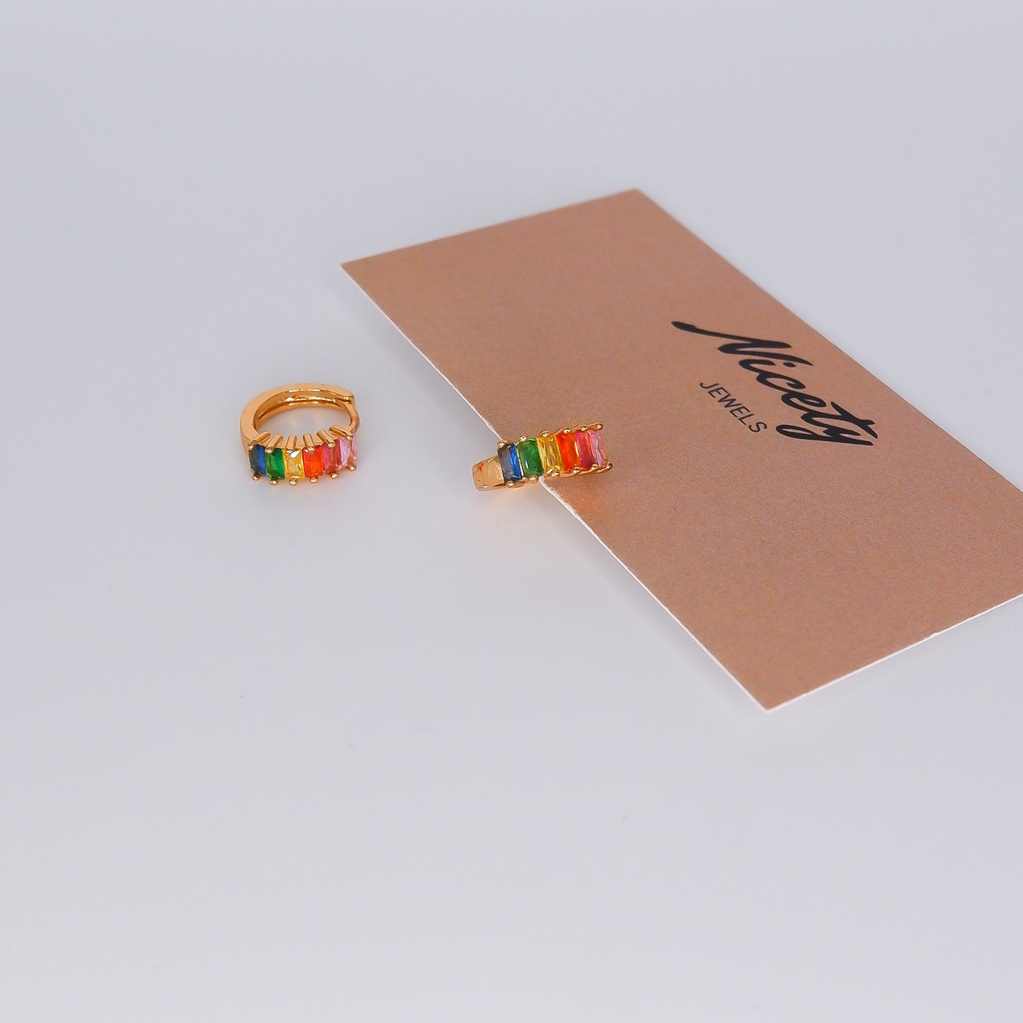 Argola Hipoalergénica Colorida