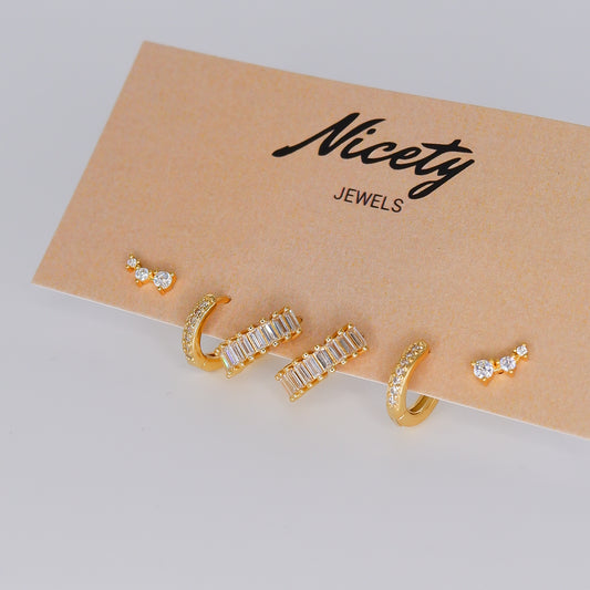 Pack Dourado e Transparente