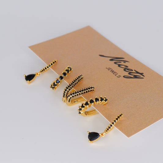 Pack Dourado e Preto