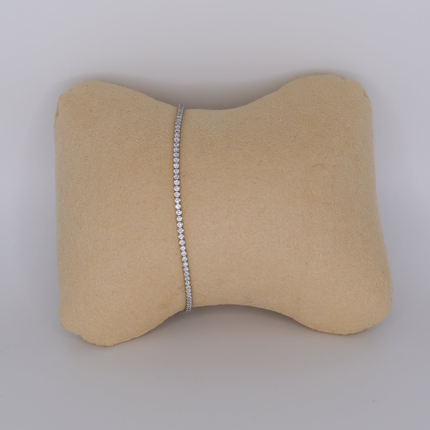 Pulseira Reviera Fina Prateada