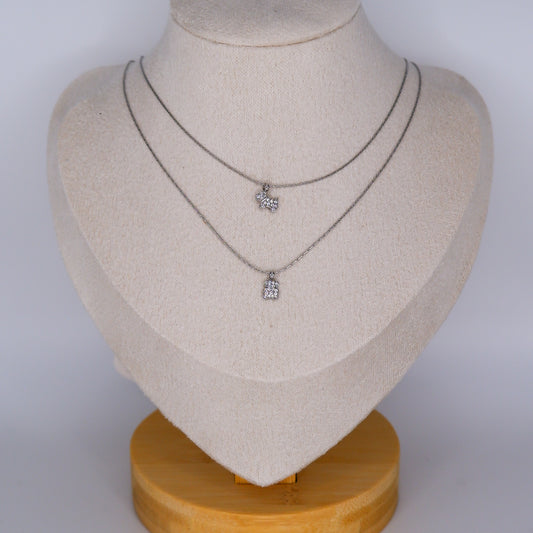 colares Cão e Urso Brilhante